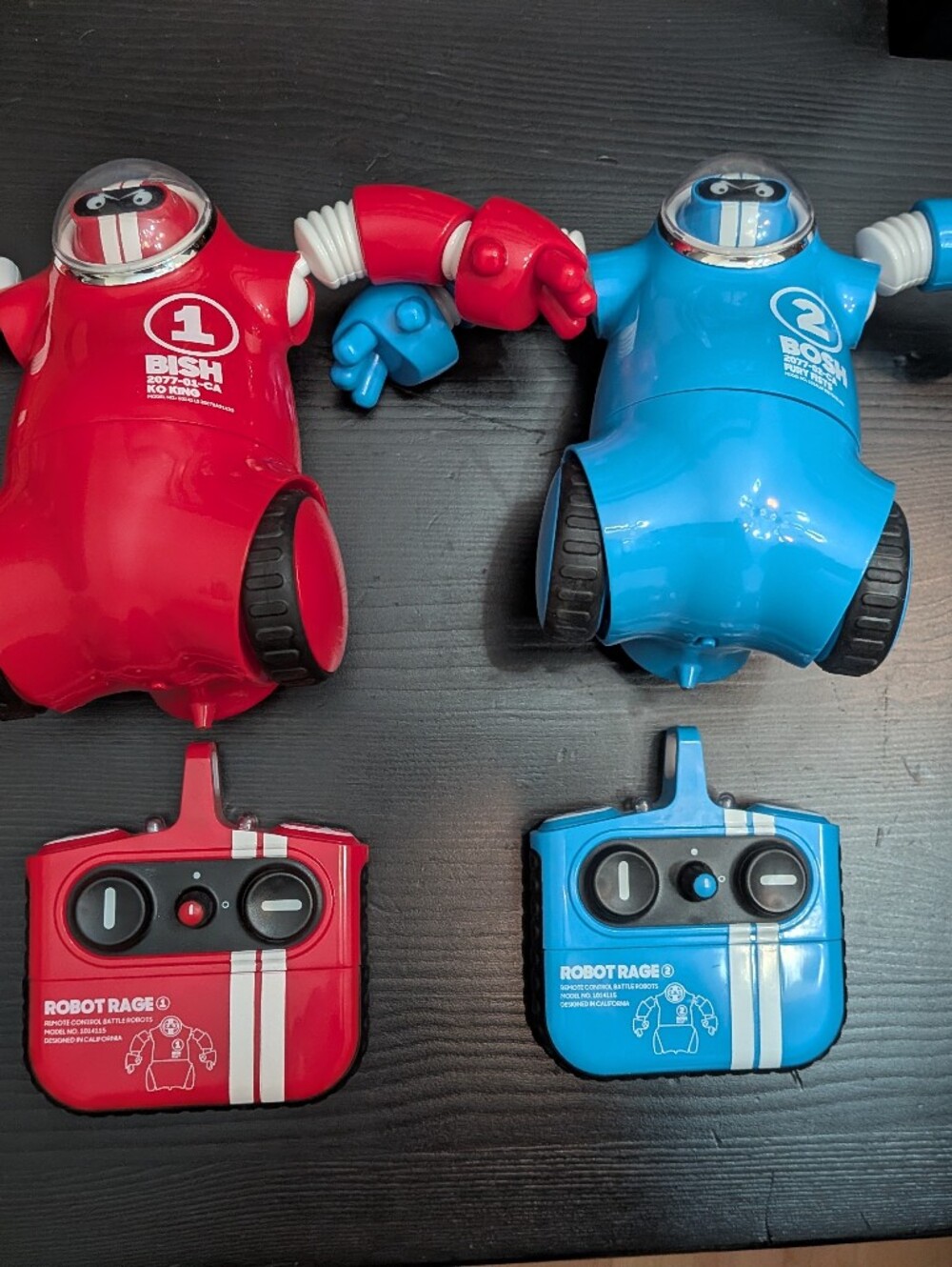 Bish And Bosh Remote Control Robots - Kids Toys